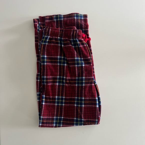 Men’s Tommy Hilfiger Christmas pattern fleece sweat pants - Picture 3 of 4